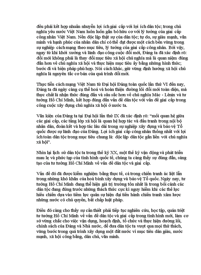 image for page Biện chứng vấn đề dân tộc và giai cấp trong tư tưởng Hồ Chí Minh