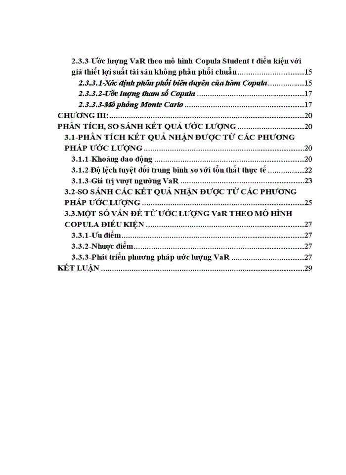 image for page Quản trị rủi ro bằng mô hình VaR và phương pháp sử dụng Copula điều kiện
