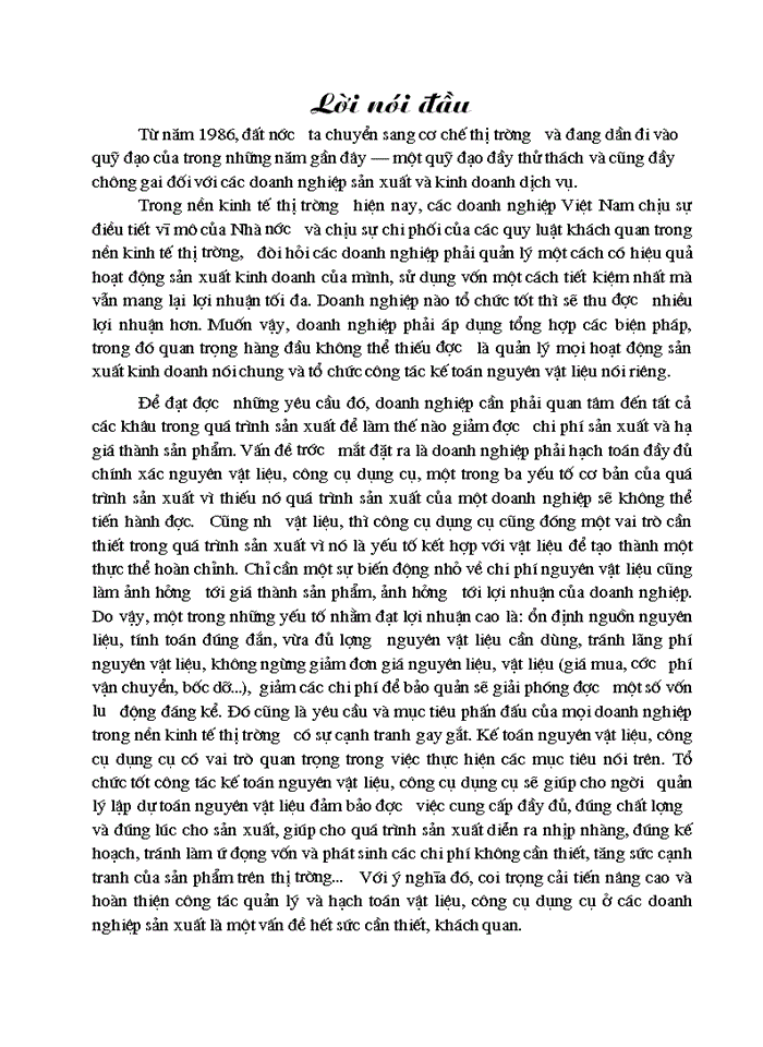 image for page Kế toán Nguyên vật liệu và Công cụ dụng cụ tại Công ty Trách nhiệm Hữu hạn Tuấn tú