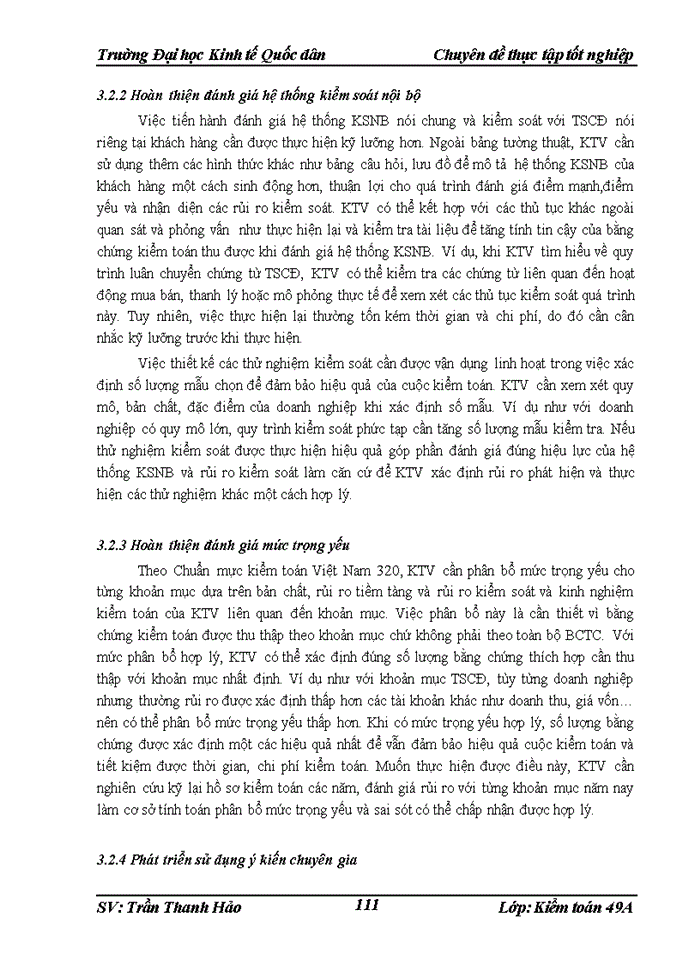 image for page THS Quy trình Kiểm toán Tài sản cố định trong Kiểm toán Báo cáo tài chính do Công ty Trách nhiệm Hữu hạn Deloitte Việt Nam thực hiện