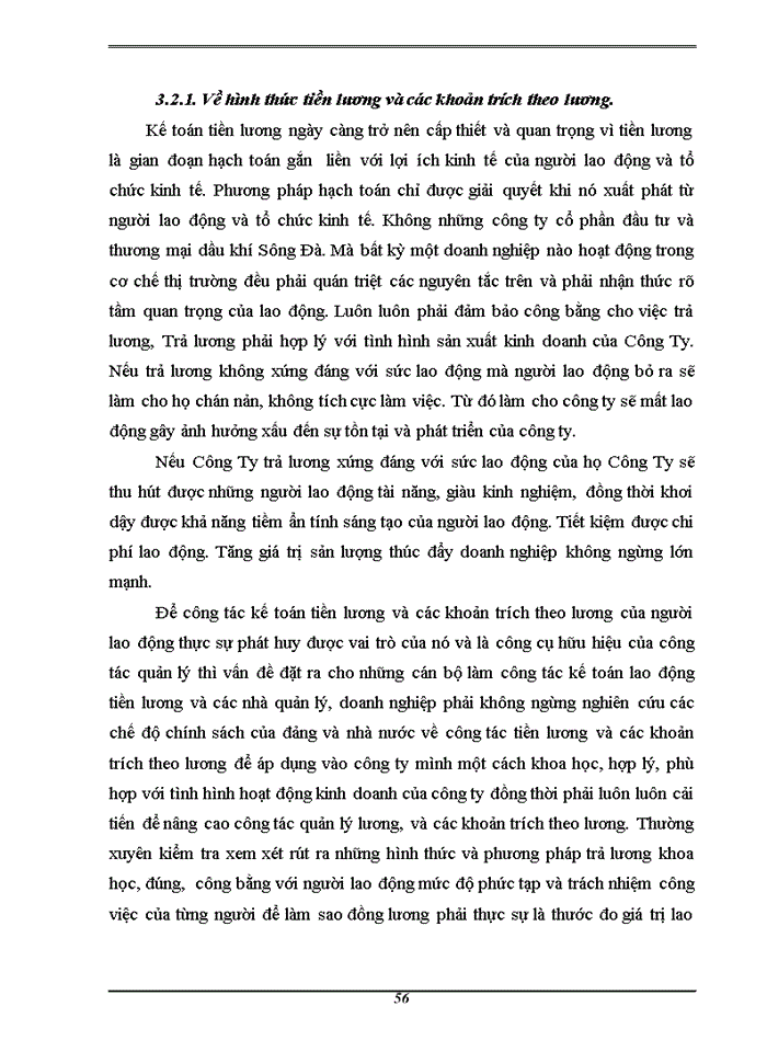 image for page Hoàn thiện Kế toán tiền lương và các khoản trích theo lương tại Công ty cổ phần đầu tư và thương mại Dầu khí Sông Đà