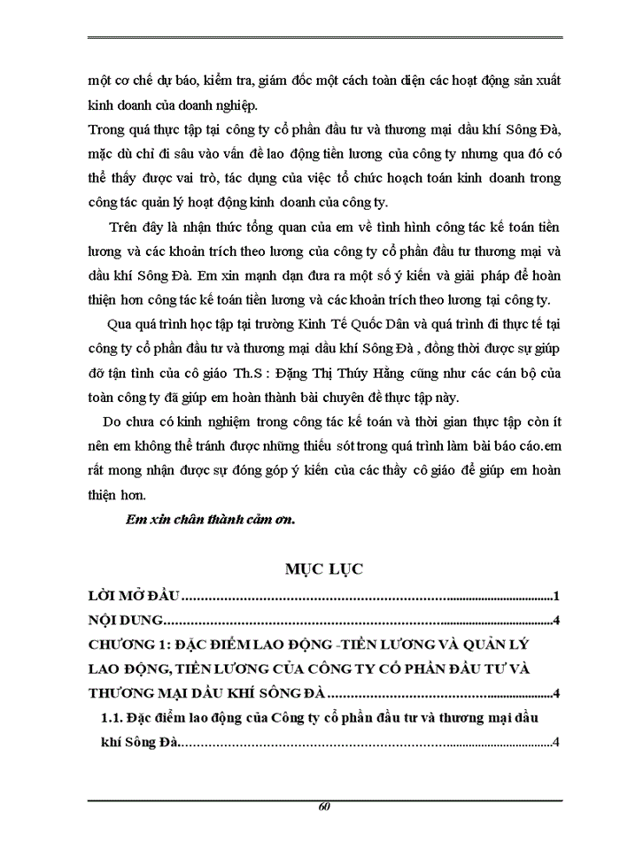 image for page Hoàn thiện Kế toán tiền lương và các khoản trích theo lương tại Công ty cổ phần đầu tư và thương mại Dầu khí Sông Đà