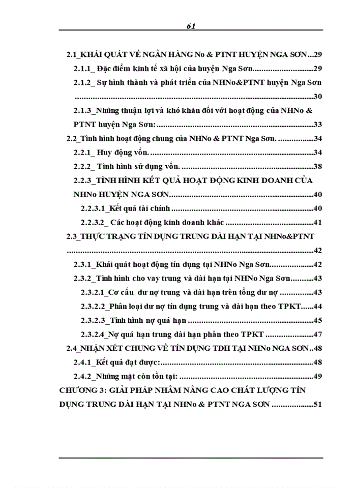 image for page Giải pháp nâng cao chất lượng tín dụng trung và dài hạn tại Ngân hàng Nông nghiệp và Phát triển Nông thôn huyện Nga Sơn Thanh Hóa