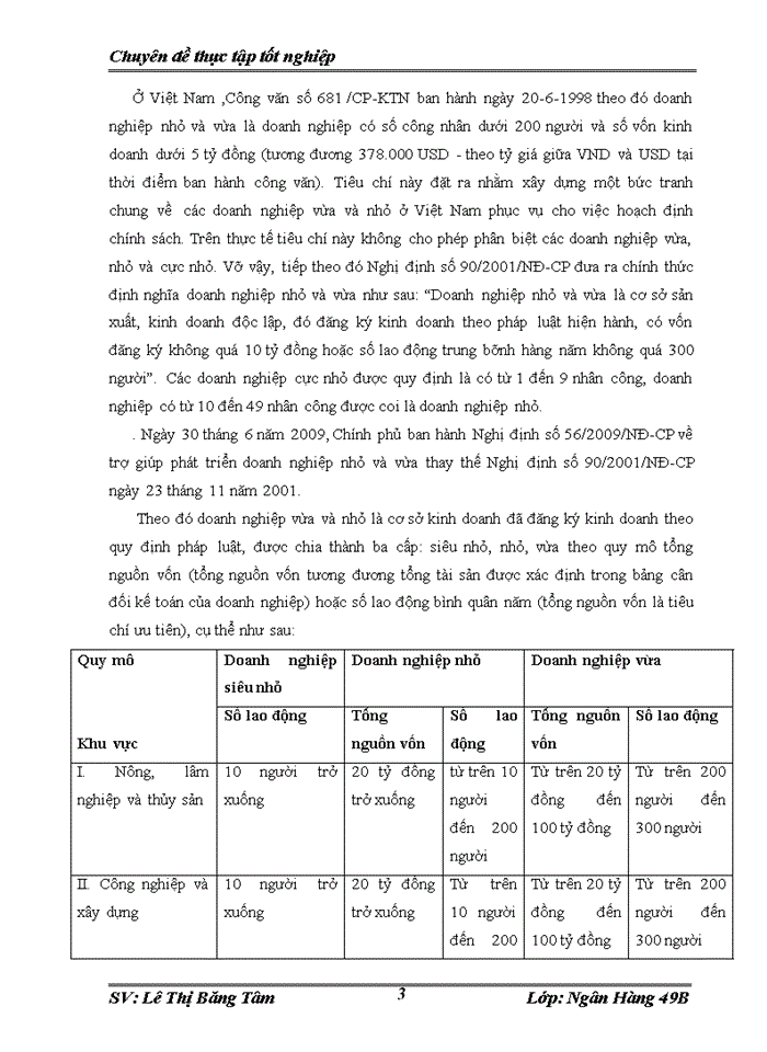 image for page Nâng cao chất lượng hoạt động cho vay đối với doanh nghiệp vừa và nhỏ tại ngân hàng Đầu tư và Phát triển chi nhánh Quang Trung