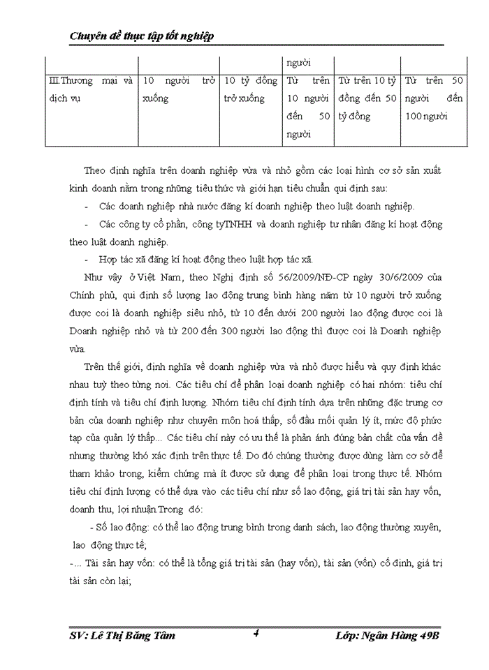 image for page Nâng cao chất lượng hoạt động cho vay đối với doanh nghiệp vừa và nhỏ tại ngân hàng Đầu tư và Phát triển chi nhánh Quang Trung
