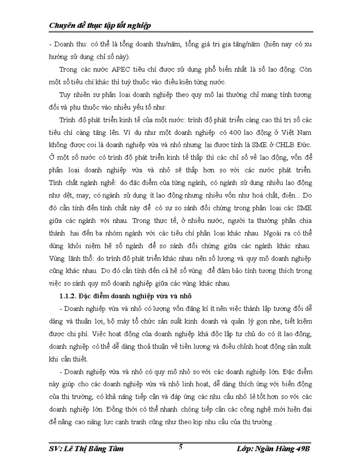 image for page Nâng cao chất lượng hoạt động cho vay đối với doanh nghiệp vừa và nhỏ tại ngân hàng Đầu tư và Phát triển chi nhánh Quang Trung
