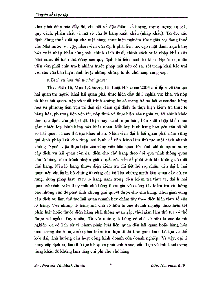 Giải pháp về hoàn thiện hoạt động hải quan nhằm tạo thuận lợi trong việc phát triển các dịch vụ giao nhận vận tải ở Việt Nam