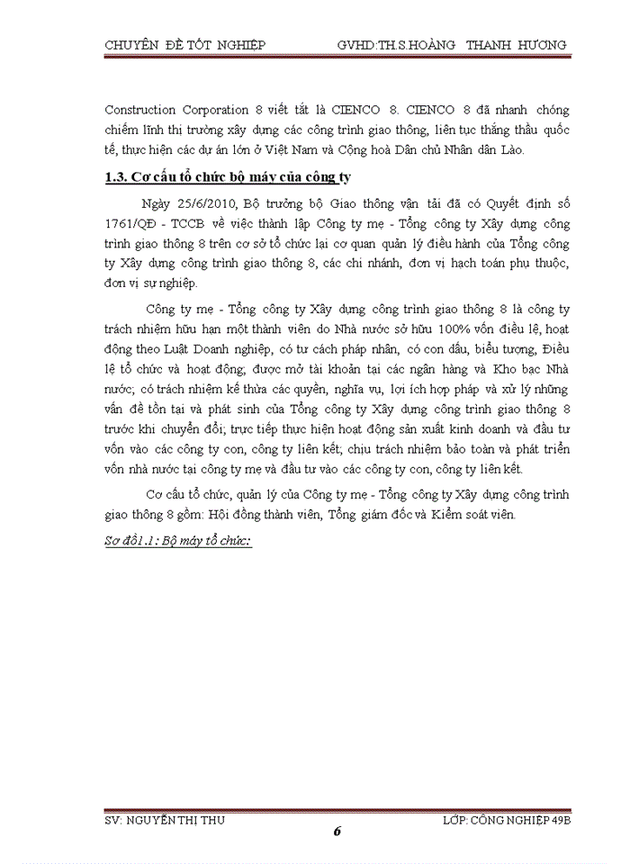 image for page Giải pháp nâng cao chất lượng nguồn nhân lực tại Tổng Công ty Xây dựng công trình giao thông 8