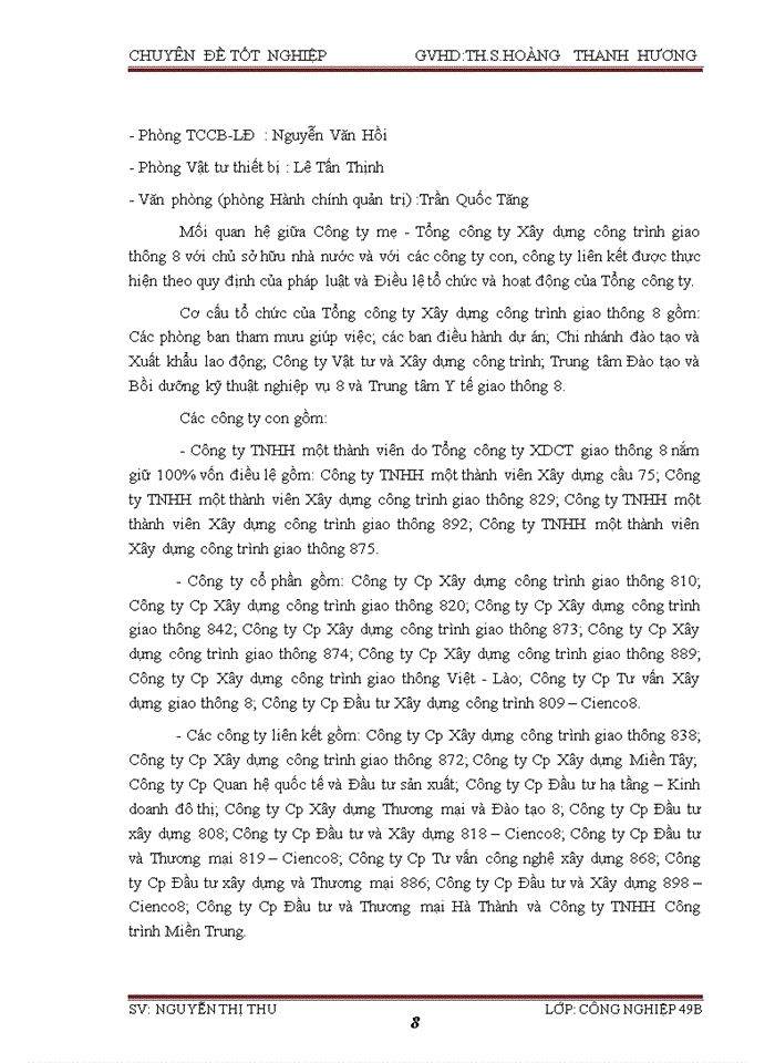image for page Giải pháp nâng cao chất lượng nguồn nhân lực tại Tổng Công ty Xây dựng công trình giao thông 8