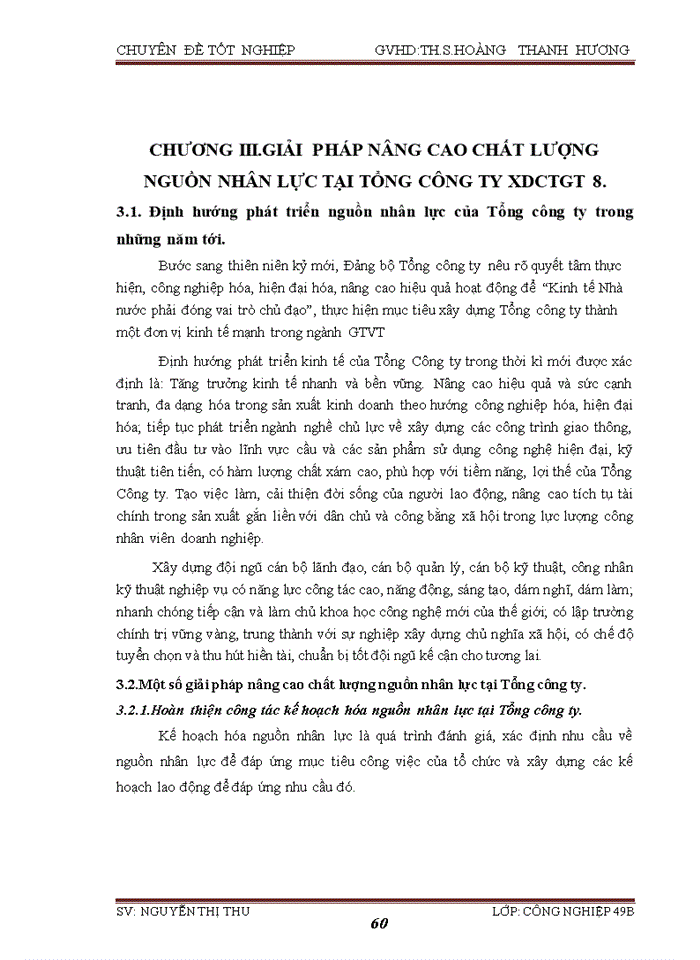 image for page Giải pháp nâng cao chất lượng nguồn nhân lực tại Tổng Công ty Xây dựng công trình giao thông 8
