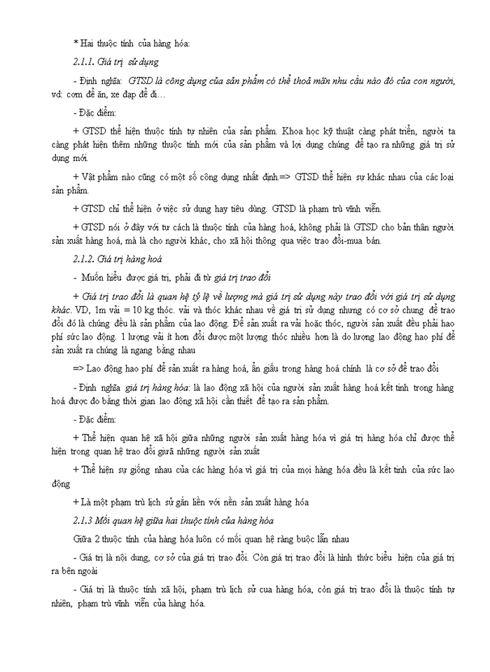 image for page Đề cương kinh tế chính trị