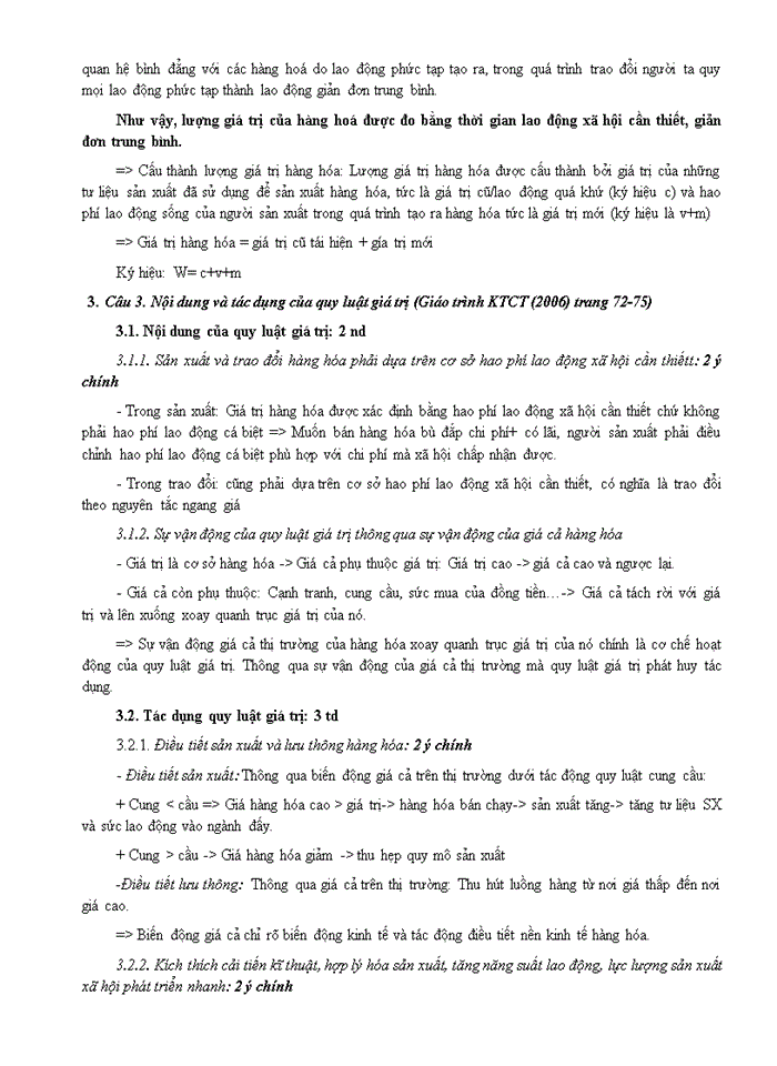 image for page Đề cương kinh tế chính trị