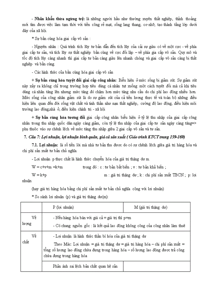 image for page Đề cương kinh tế chính trị