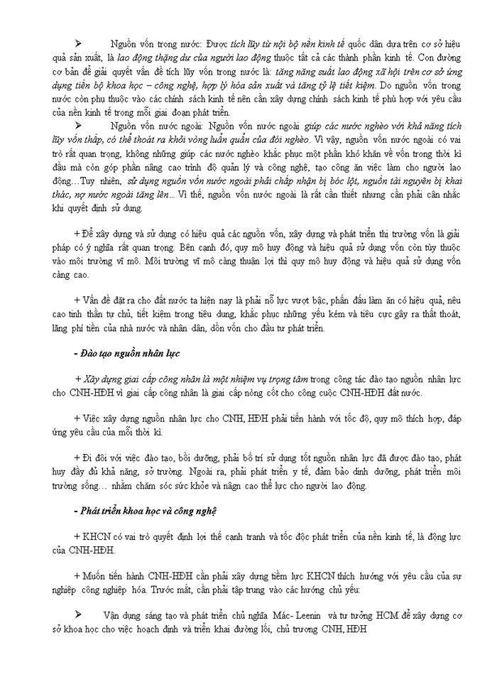 image for page Đề cương kinh tế chính trị