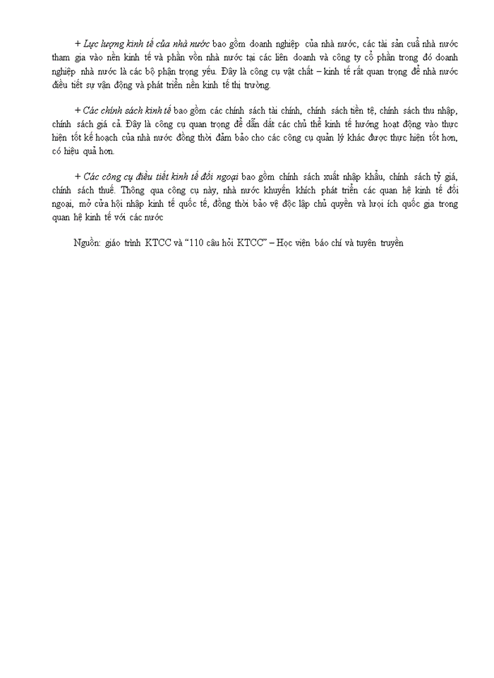 image for page Đề cương kinh tế chính trị