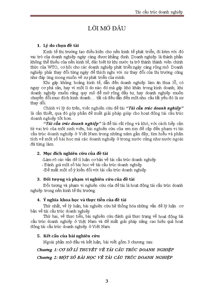 image for page Tái cấu trúc doanh nghiệp