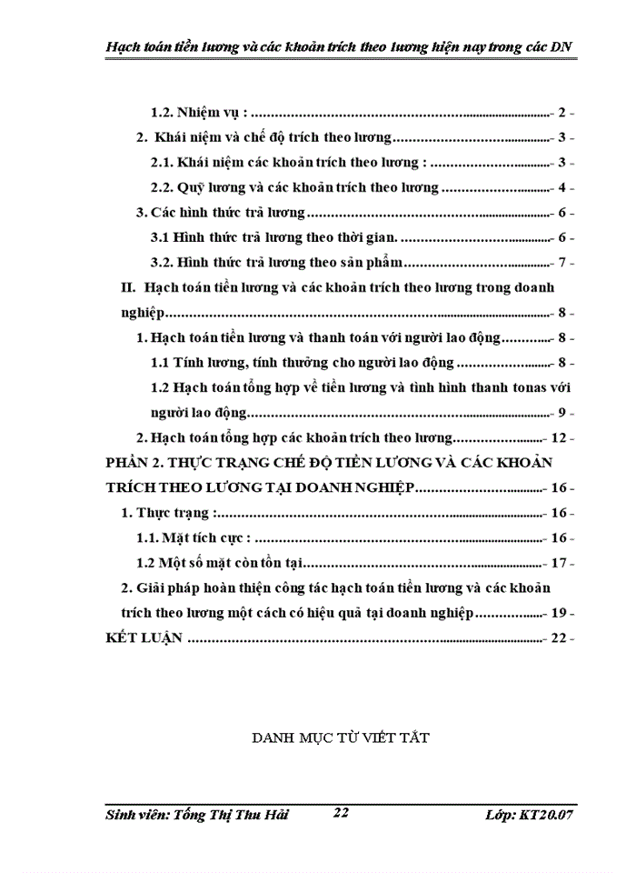 image for page Hạch toán tiền lương và các khoản trích theo lương hiện nay trong các doanh nghiệp