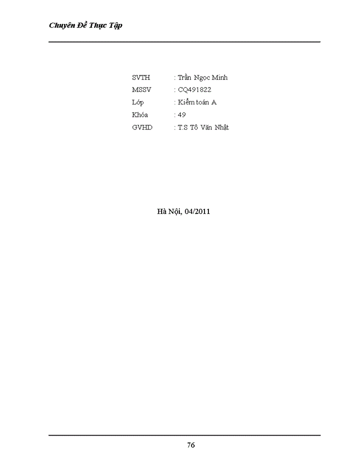 image for page Hoàn thiện quy trình đánh giá trọng yếu và rủi ro trong Kiểm toán Báo cáo tài chính tại Công ty Trách nhiệm Hữu hạn Dịch vụ Tư vấn Tài chính Kế toán và Kiểm toán AASC