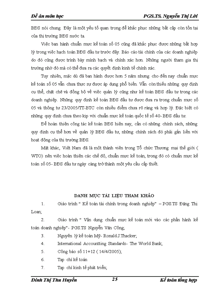 image for page Bàn về chế độ hạch toán bất động sản đầu tư