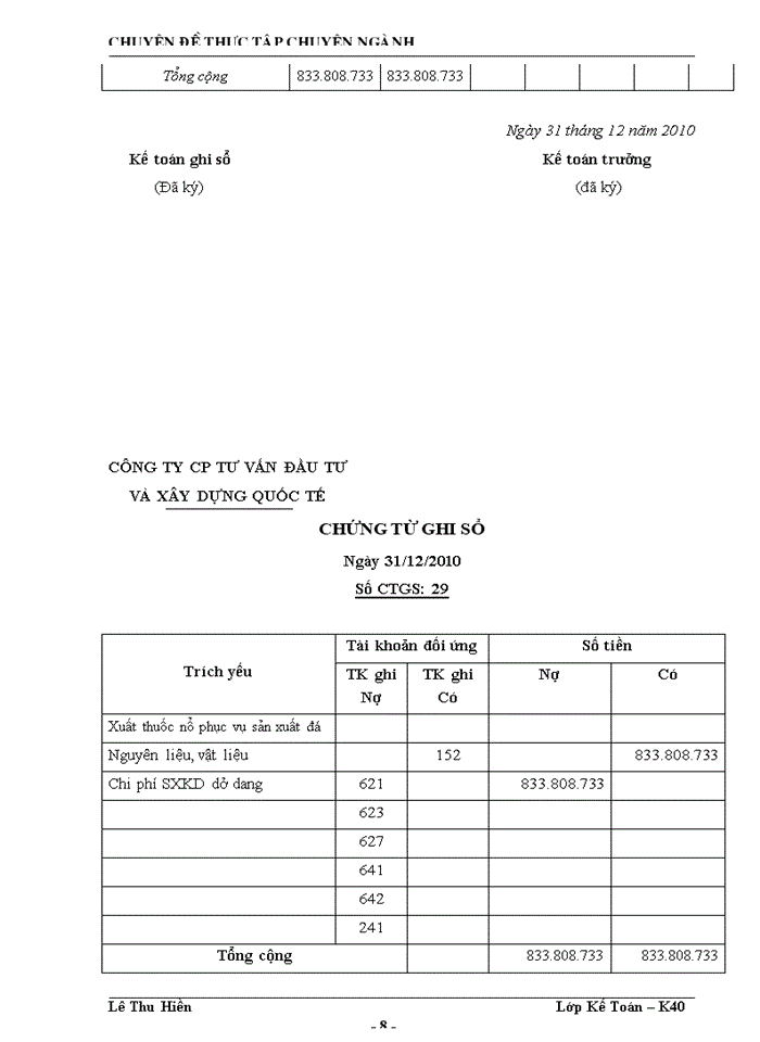 image for page Kế toán Chi phí sản xuất và tính gía thành sản phầm tại Công ty Cổ phần Tư vấn Đầu tư và Xây dựng Quốc tế