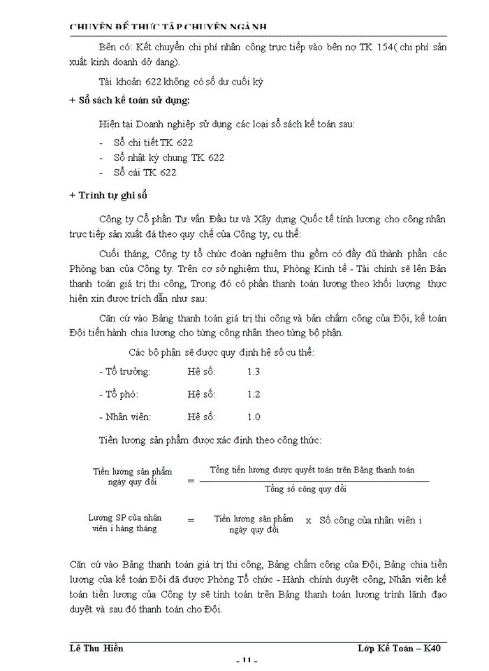 image for page Kế toán Chi phí sản xuất và tính gía thành sản phầm tại Công ty Cổ phần Tư vấn Đầu tư và Xây dựng Quốc tế