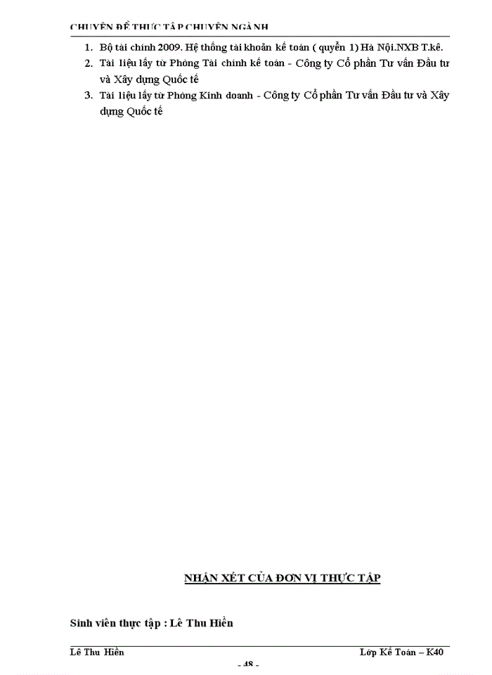 image for page Kế toán Chi phí sản xuất và tính gía thành sản phầm tại Công ty Cổ phần Tư vấn Đầu tư và Xây dựng Quốc tế