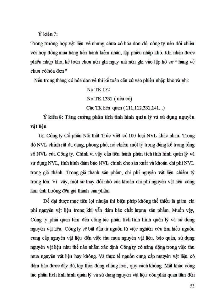 image for page Hoàn thiện Kế toán Nguyên vật liệu ở Công ty Cổ phần Nội thất Trúc Việt