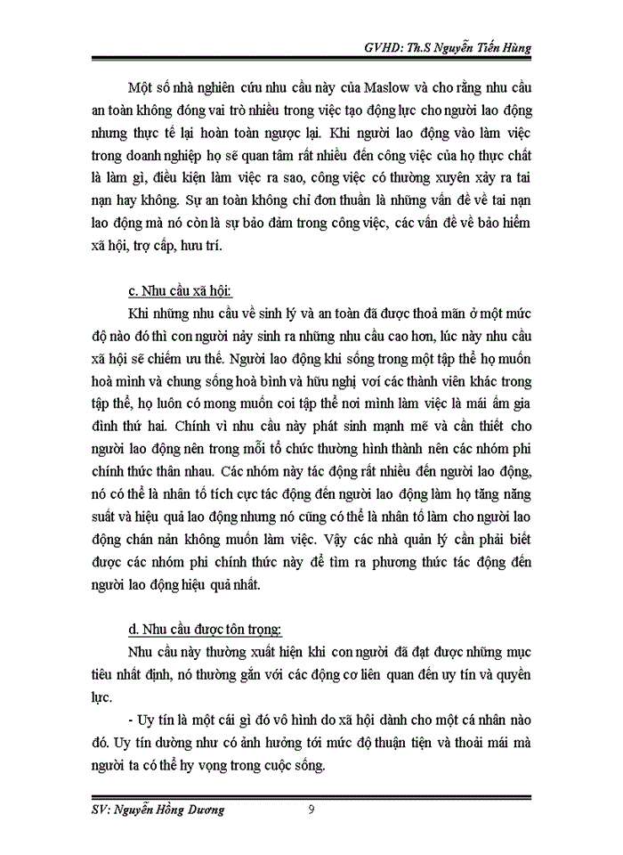 image for page Tạo động lực cho người lao động trong Công ty Cổ phần Xuất nhập khẩu Tạp phẩm TOCONTAP Hà Nội