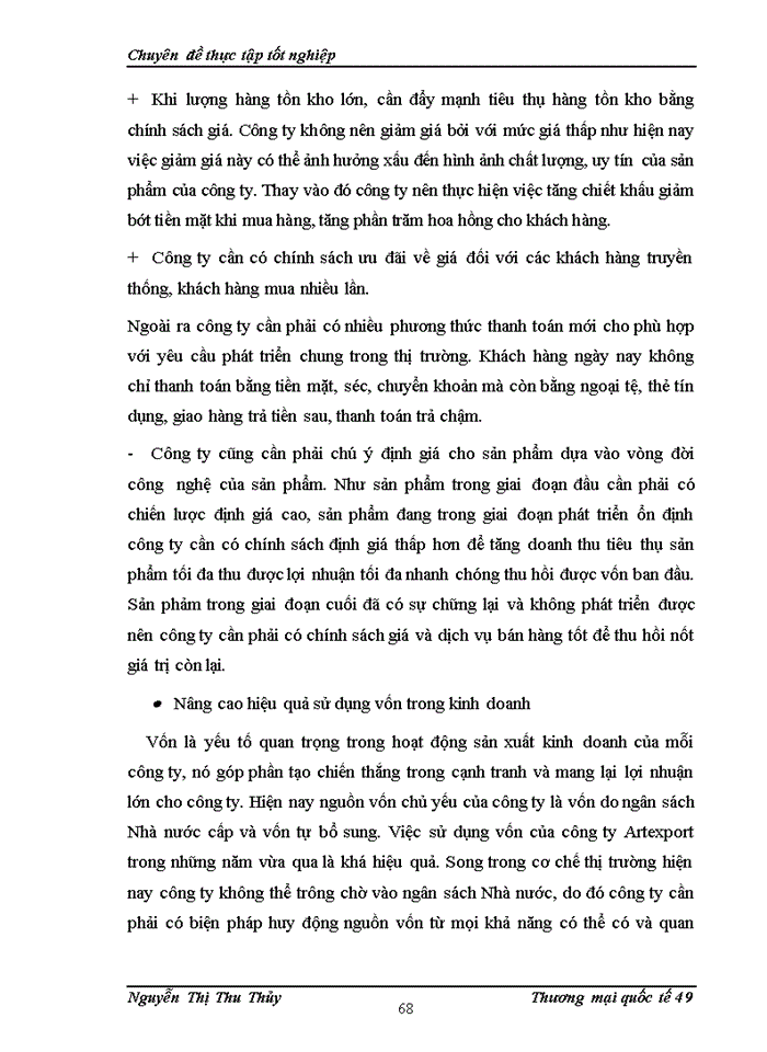 image for page Biện pháp hoàn thiện hoạt động thanh toán xuất khẩu tại Công ty cổ phần Xuất Nhập khẩu Thủ công Mỹ nghệ Artexport