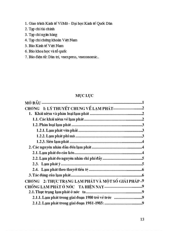image for page Lạm phát và một số giải pháp để chống lạm phát ở nước ta hiện nay