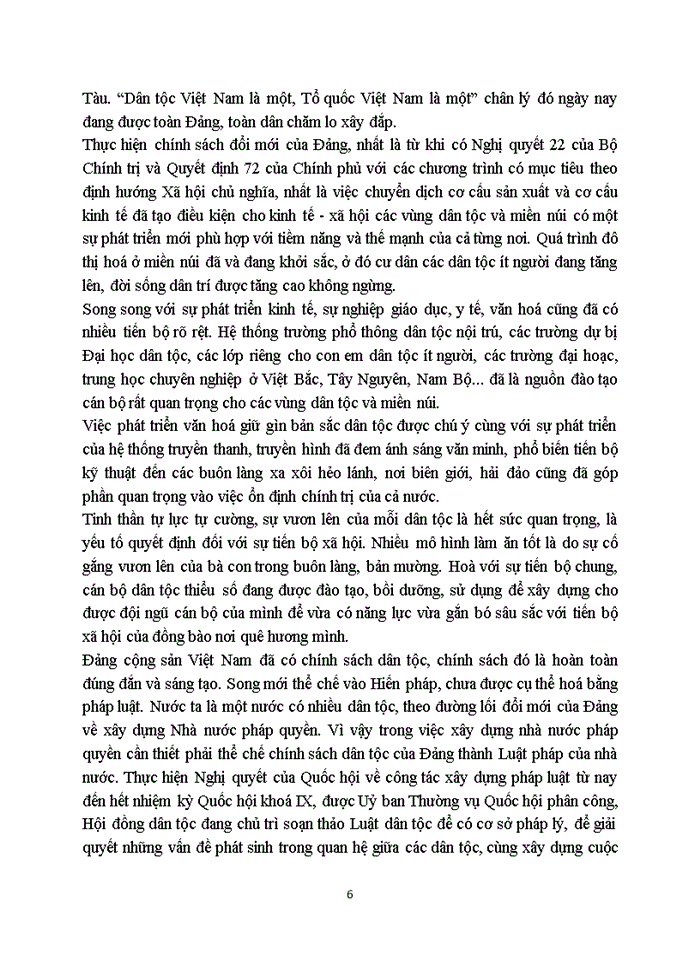 image for page Vận dụng tư tưởng Hồ Chí Minh về đoàn kết dân tộc trong việc đẩy mạnh công cuộc đổi mới ở nước ta hiên nay