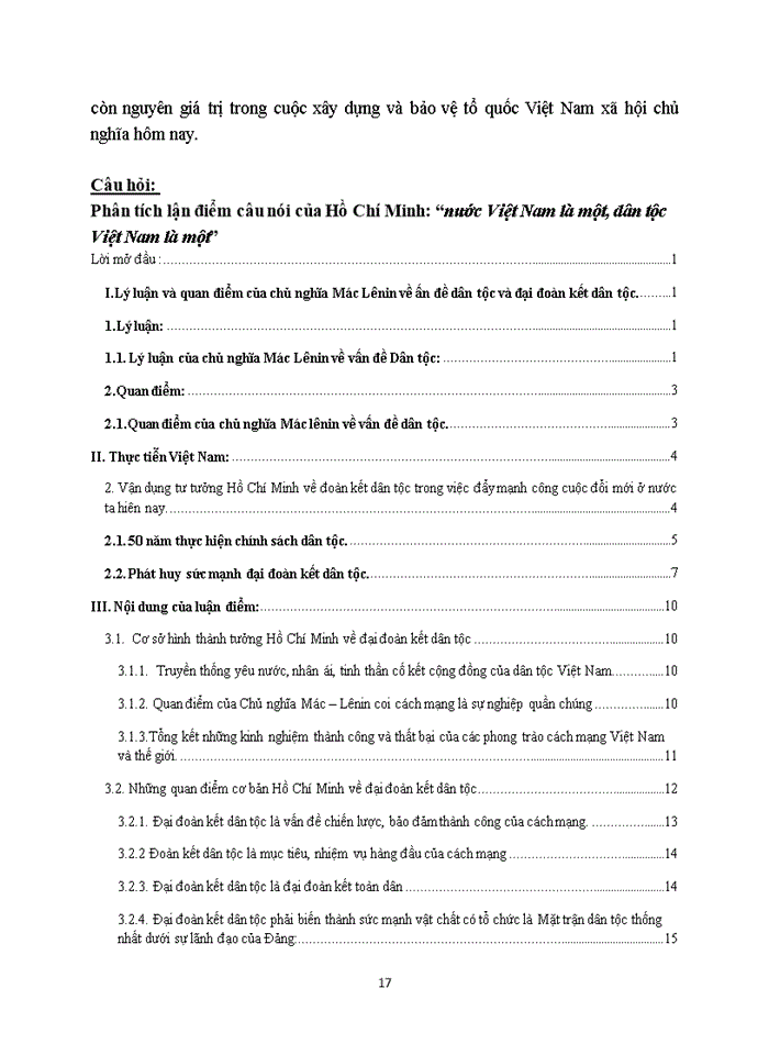 image for page Vận dụng tư tưởng Hồ Chí Minh về đoàn kết dân tộc trong việc đẩy mạnh công cuộc đổi mới ở nước ta hiên nay