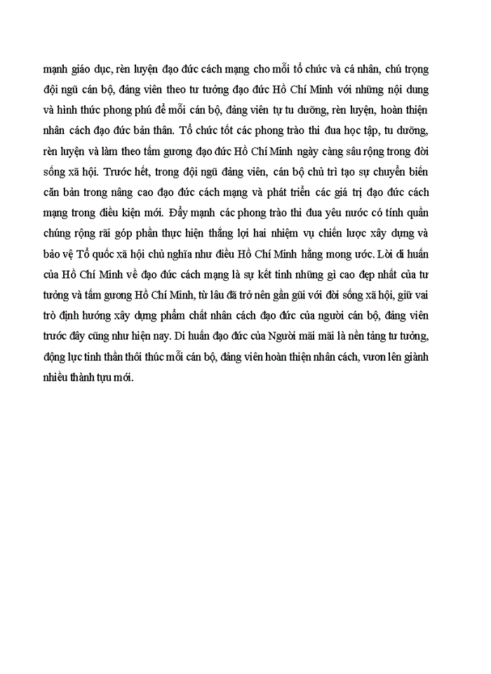 image for page Phân tích luận điểm của Hồ Chí Minh Đảng ta là một Đảng cầm quyền Phải giữ gìn Đảng ta thật trong sạch phải xứng đáng là người lãnh đạo là người đầy tớ thật trung thành của nhân dân Liên hệ với thực tiền Việt Nam hiện nay