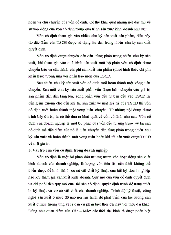 image for page Vốn cố định và một số biện pháp chủ yếu nhằm nâng cao hiệu quả quản lý và sử dụng Vốn cố định tại Công ty Cổ phần Phát triển Khoáng sản 4