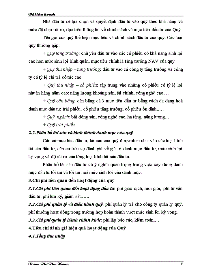 image for page Quỹ đầu tư