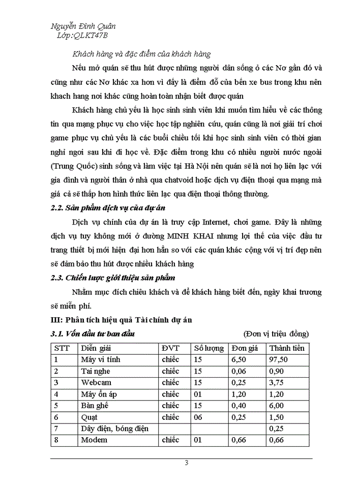 image for page Lập dự án Mở cửa hàng Internet