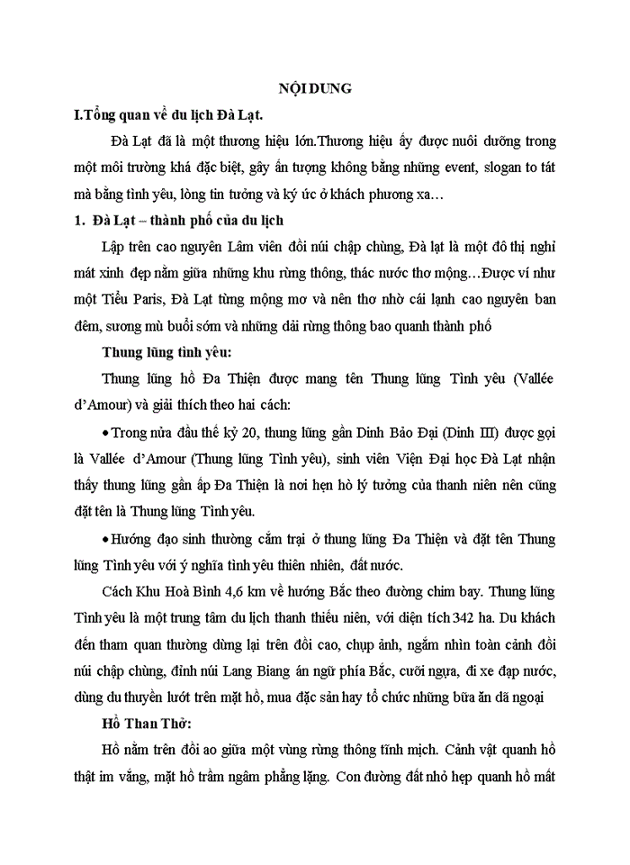 image for page Du lịch Đà Lạt