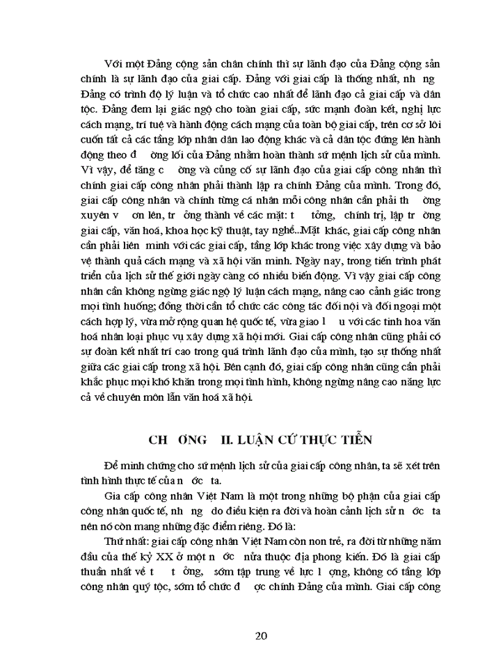 image for page Vai trò của Đảng cộng sản trong quá trình thực hiện sứ mệnh lịch sử của giai cấp công nhân