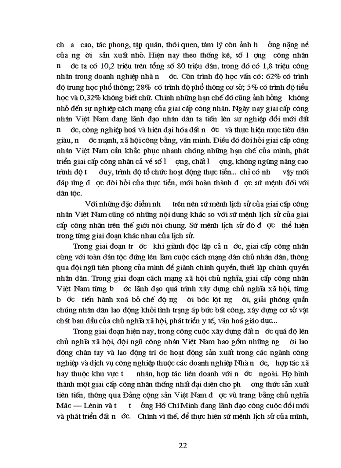 image for page Vai trò của Đảng cộng sản trong quá trình thực hiện sứ mệnh lịch sử của giai cấp công nhân