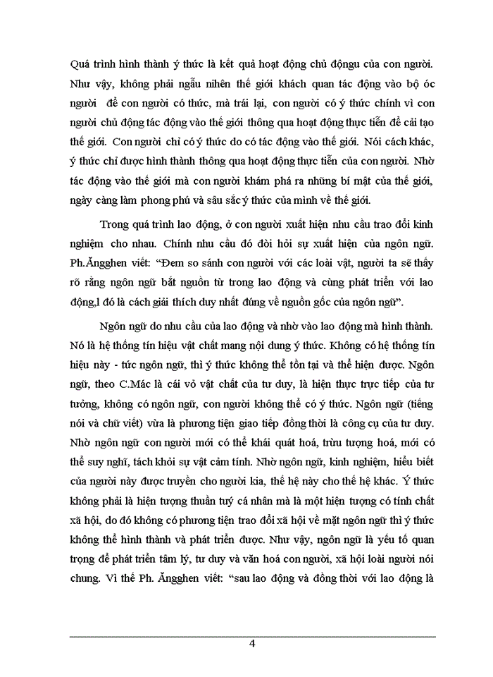 image for page Ý thức và vai trò của ý thức trong đời sống xã hội