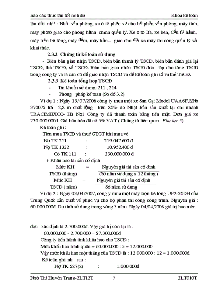 image for page Thực tế công tác kế toán tại công Cổ phần xây dựng Cầu đơường Hà Tĩnh