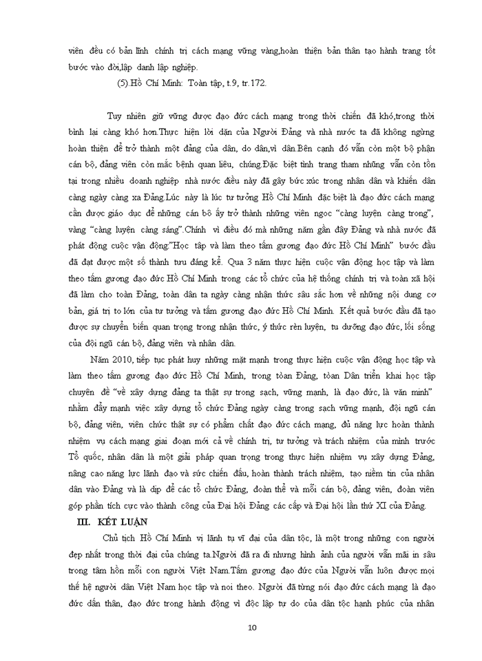 image for page Đạo đức cách mạng không phải từ trên trời sa xuống Nó do đấu tranh rèn luyện bền bỉ hàng ngày mà phát triển và củng cố Cũng như ngọc càng mài càng sáng vàng càng luyện càng trong 1