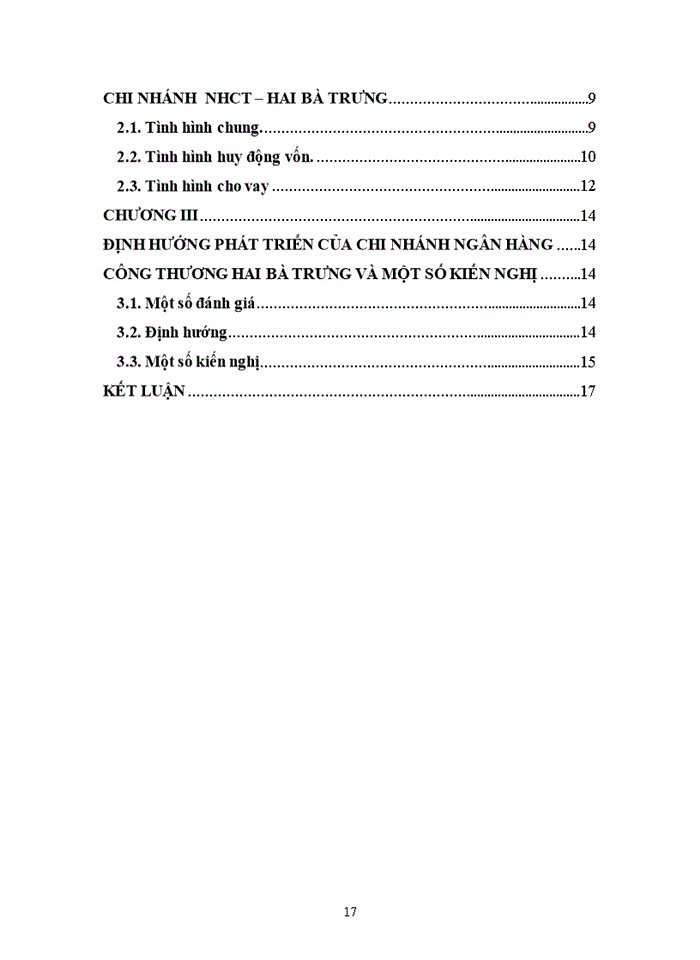 image for page Một số giải pháp và kiến nghị nhằm ngăn ngừa và hạn chế rủi ro tín dụng tại chi nhánh ngân hàng Công thương Hai Bà Trưng