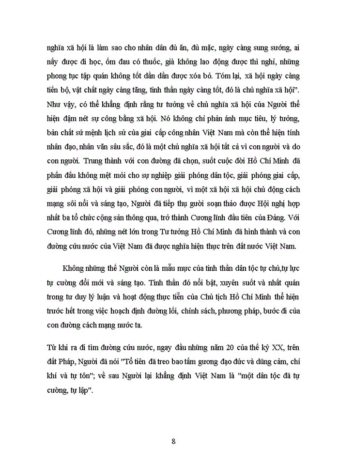 image for page Người là hiện thân sáng chói của tư tưởng độc lập dân tộc gắn liền với Chủ Nghĩa Xã Hội là mẫu mực của tinh thần độc lập tự chủ tự lực tự cường đổi mới và sáng tạo Hãy phân tích và chứng minh nhận định trên liên hệ với thực tiễn ở Việt Nam