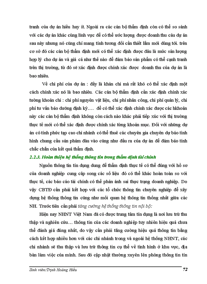 image for page Hoàn thiện công tác thẩm định tài chính dự án đầu tư tại Ngân Hàng Thương Mại Cổ phần Ngoại thương Chi nhánh Hoàn Kiếm