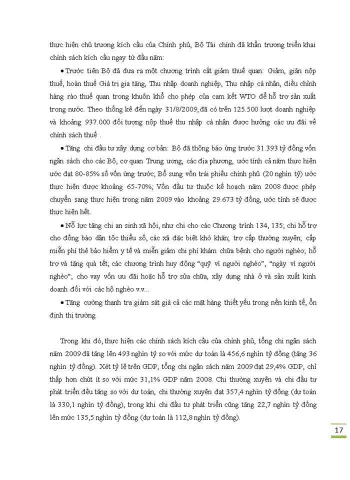 image for page Ảnh hưởng của các chính sách kinh tế vĩ mô của Chính phủ giai đoạn 2007-2011
