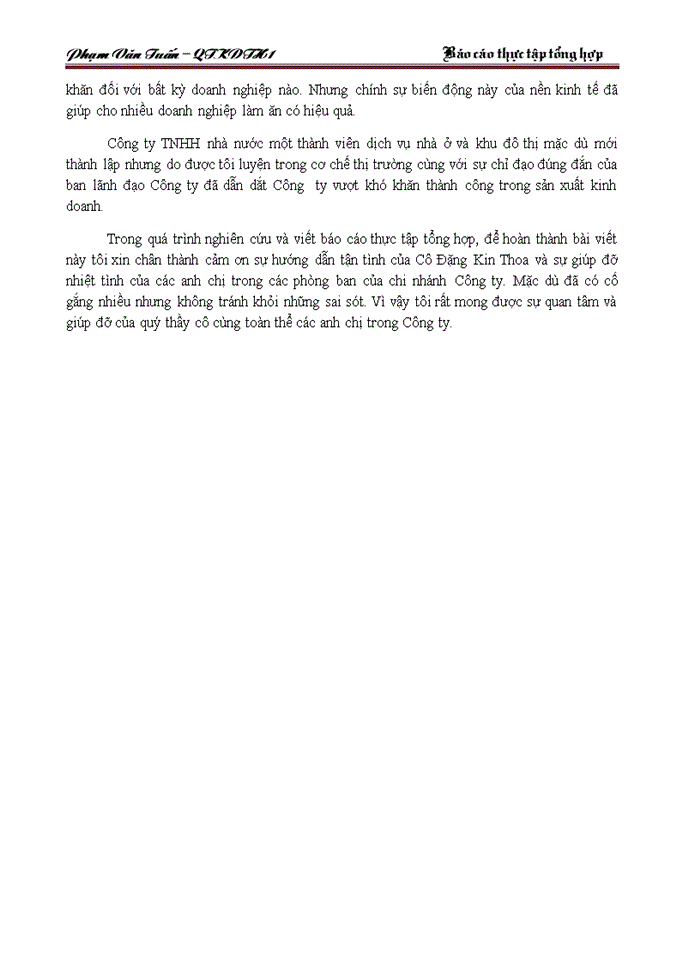 image for page Cơ cấu tổ chức chức năng nhiệm vụ bộ máy chi nhánh Công ty Trách nhiệm Hữu hạng một thành viên dịch vụ nhà ở và khu đô thị - xí nghiệp 1