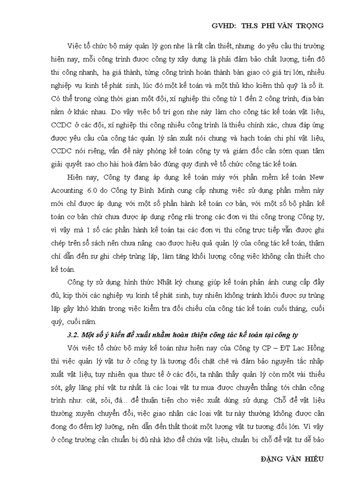 image for page Tình hình tổ chức bộ máy kế toán và tổ chức công tác kế toán tại Công ty CP-ĐT Lạc Hồng