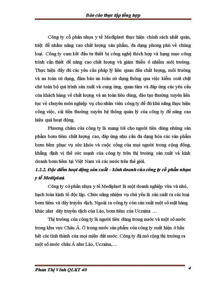 image for page Tổ chức bộ máy kế toán và hệ thống kế toán tại Công ty cổ phần nhựa y tế MEDIPLAST