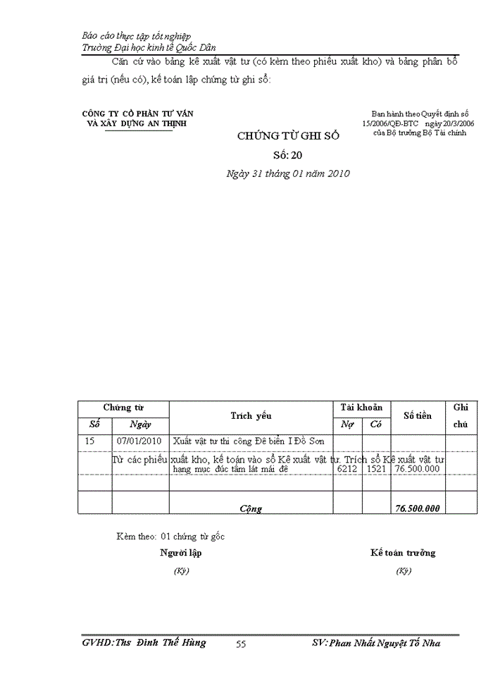 image for page Kế toán nguyên vật liệu tại Công ty CỔ PHẦN TƯ VẤN VÀ XÂY DỰNG AN THỊNH